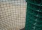 4ft x 50ftポリ塩化ビニールは庭の監視障壁のための溶接された網ロールスロイスに塗った
