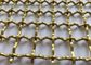 高く明るく装飾的な真鍮の金網ロールによって編まれるワイヤー スクリーン・クロス1m-50m