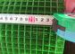 緑色 25m Pvc コーティング ワイヤー メッシュ ロール ハードウェア カーブ