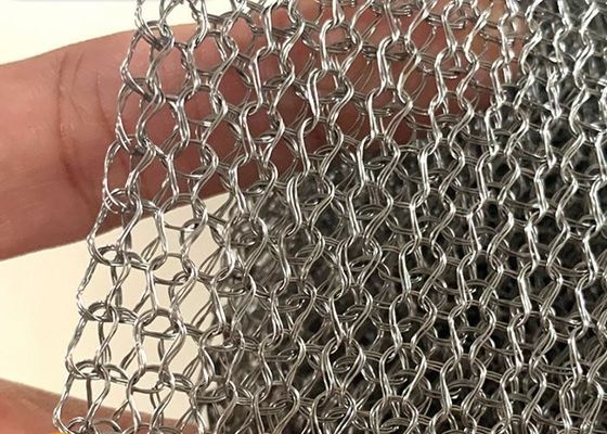 多繊維のステンレス鋼の編まれた金網の平らなタイプ アルカリの抵抗