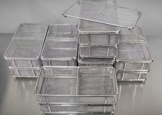 高耐腐食性有線網膜 織り畳み SSワイヤ 316L 0.02mm-5mm 直径 30-635