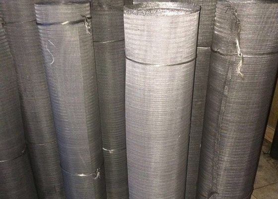 建築構造の企業のためのカスタマイズ可能な穏やかな鋼鉄編まれた金網の布