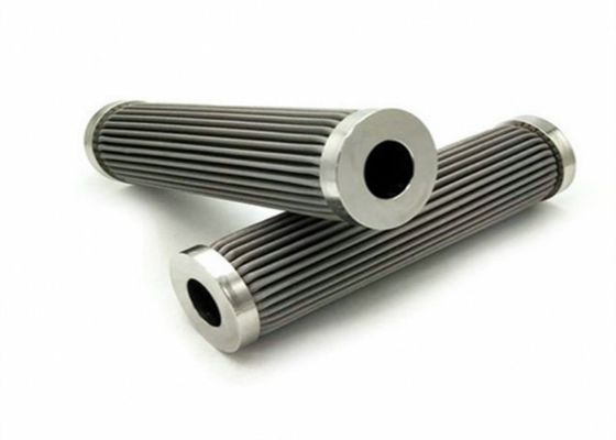 ステンレス鋼のプリーツをつけられたフィルター