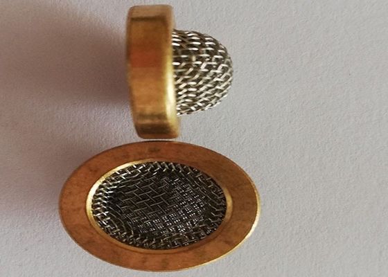 2-2800meshフィルター金網の真鍮のフィルタ・ガーゼは曲がるドーム形を一致させる
