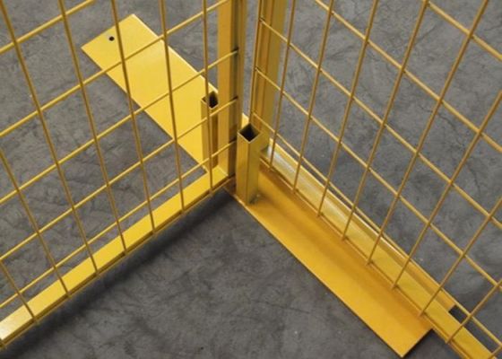 SGSのさび止めポリ塩化ビニールは金網にパネルをはめるカナダの一時的な囲うパネルに塗った