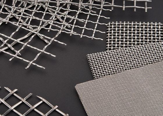 編まれたひだを付けられたAISI316ステンレス鋼のろ過網の押出機スクリーンの網