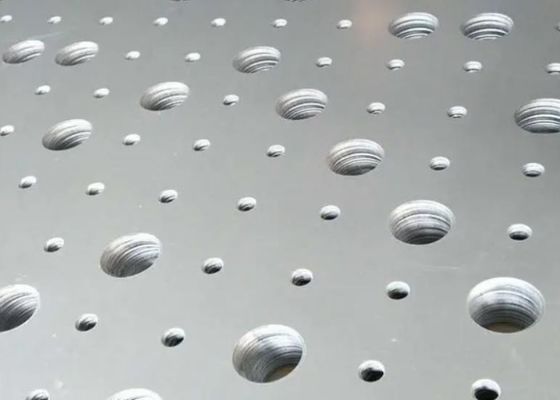 産業機器およびフィルター用のカスタム穴パターンを備えた厚さ0.2mm〜10mmのステンレス鋼パンチングメタルシート