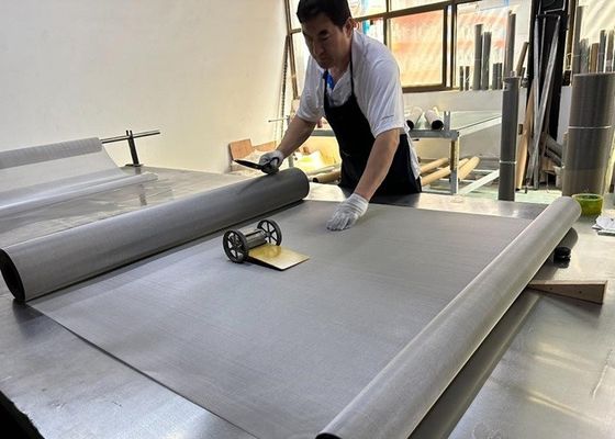 ステンレス鋼のワイヤーメッシュ 画面 シンプル 織物 400 種類のメッシュ 異なる長さ