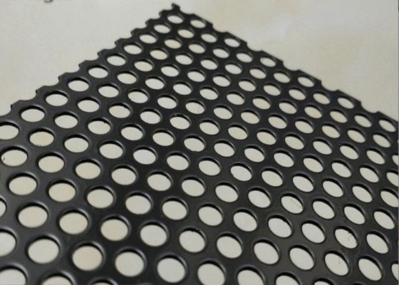 黒い電気孔状の網状シート
