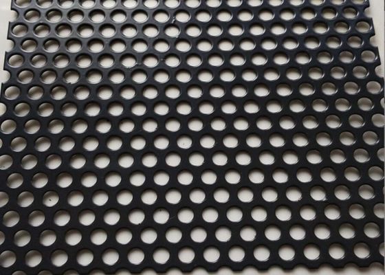 黒い電気孔状の網状シート