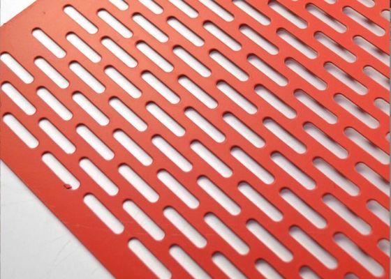 0.5mm パーソナライズ可能な孔付きシート メタル 鋼 アルミ メッシュ
