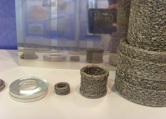 耐久性ステンレス鋼 繊維単鎖のワイヤーメッシュチューブ フィルタリング