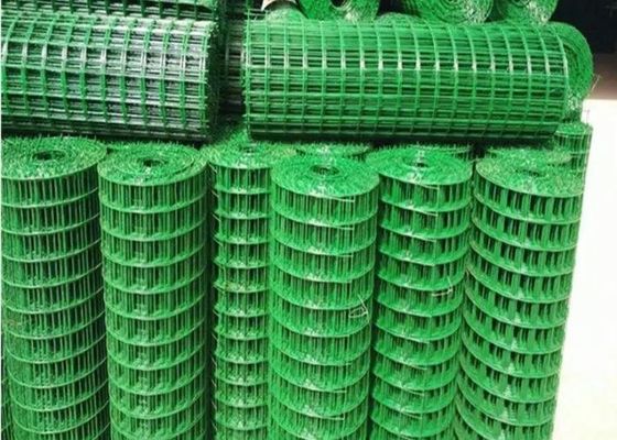 カーボンフェンス 緑色で溶接された鋼鉄ワイヤーメッシュロール