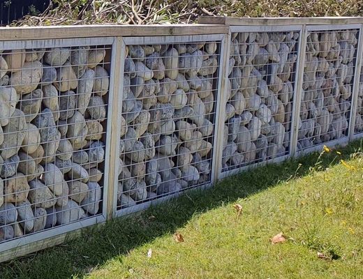 耐久性のある熱浸した,熱熱溶接された,動物檻用網巻