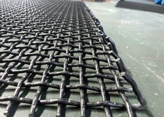 カスタマイズ可能な線径と構造用途向けの電解研磨を備えたローエッジ高炭素鋼メッシュ