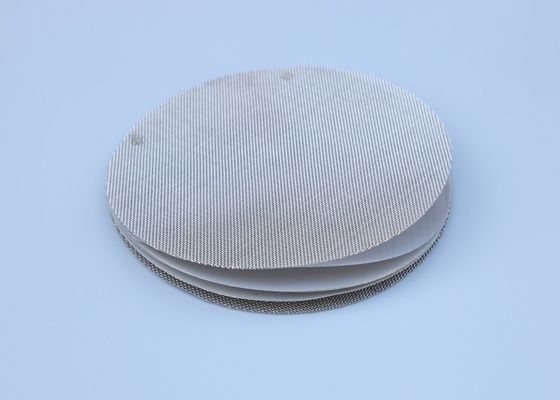 スポット溶接のステンレス鋼 フィルター金網の押出機のフィルタ・ガーゼ ディスクSS316L