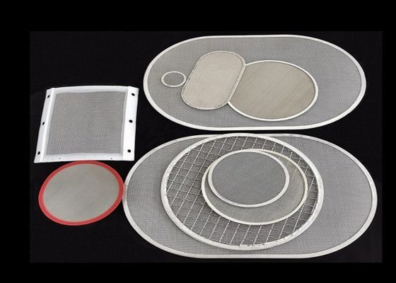 1-800meshアルミニウム組み立てられたプラスチック押出機スクリーンのステンレス鋼の押出機スクリーン