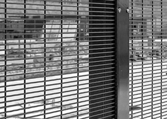 簡単に設置できる学校用黒い方角穴の溶接線網パネル