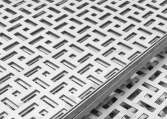 産業機器およびフィルター用のカスタム穴パターンを備えた厚さ0.2mm〜10mmのステンレス鋼パンチングメタルシート