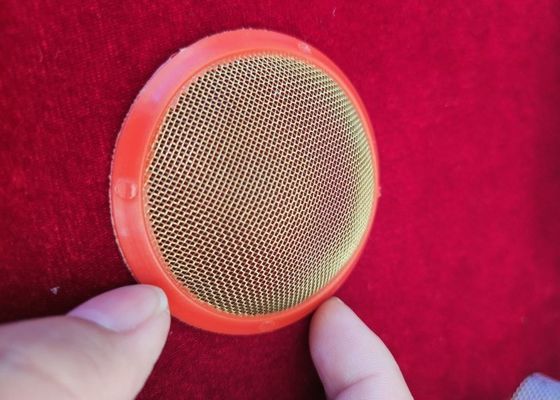 フィルタースクリーンメッシュとラップEDGEと青銅の材料