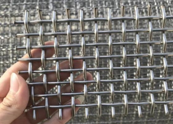 ステンレス・スティール・メッシュ・スクリーン・ロール 0.02~50.8mm アペルチャーSS 316 産業用ツイール・ウェブ