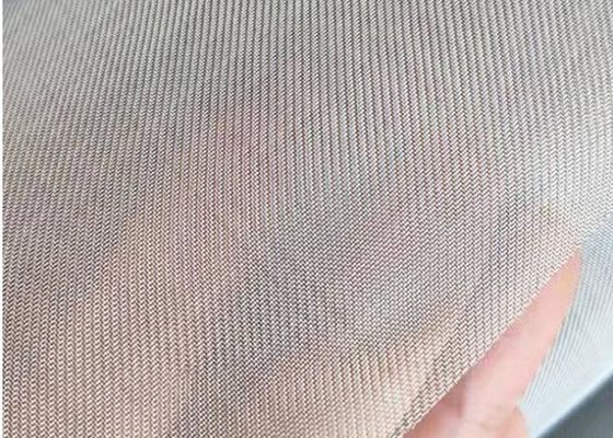 精密フィルタリングのための316LTwiled織物ステンレス鋼ワイヤ網膜