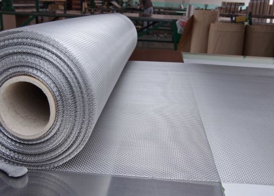 耐腐食性 ASTM E2016 標準織物金属スクリーン 重衝撃耐性 原材料の縁の準備