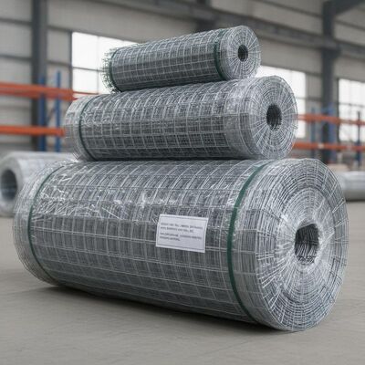 ロールの重量は,ワイヤの直径とロールのサイズによって異なります 溶接網のロールの長さ10m耐久性耐腐蝕フェンシング材料